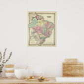 Poster Brazil et Guyane (Cuisine)