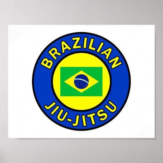 Poster Brazilian Jiu Jitsu (Devant)