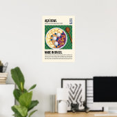 Poster Brazillian Superfood Acai Bowl Artwork (Bureau à domicile)