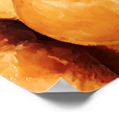 Poster Bread background / Bread is a staple food prepared (Coin)