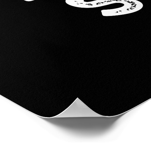 Poster Bready Set Go Funny Running Pun Pain Dark BG (Coin)