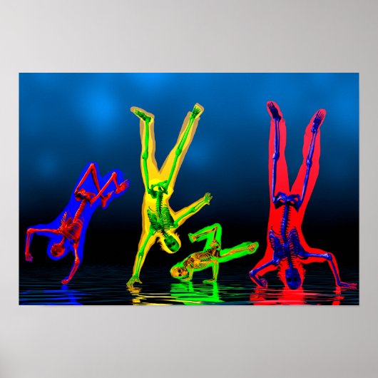 Poster Break Dancers (Devant)