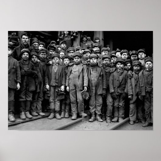 Poster Breaker Boys De La Pennsylvania Coal Company (Devant)