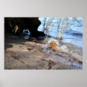 Poster Breakers, Vie de plage (Devant)