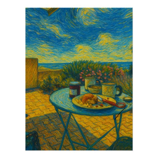 Poster Breakfast (Devant)