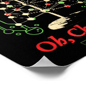 Poster Breaking Bad Oh Chemistree Funny Christmas Science (Coin)