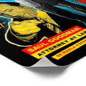 Poster Breaking Bad Saul Goodman Collage Publicitaire Col (Coin)