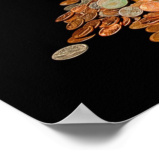 POSTER - BREAKING BANK - PIGGY BANK BROKEN (Coin)