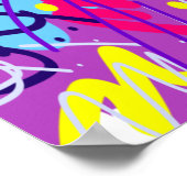 Poster Breaking Free : Art Abstrait (Coin)