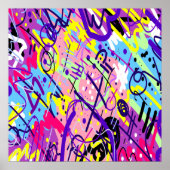 Poster Breaking Free : Art Abstrait (Devant)