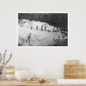 Poster Breaking Rocks Alaska 1916 (Cuisine)