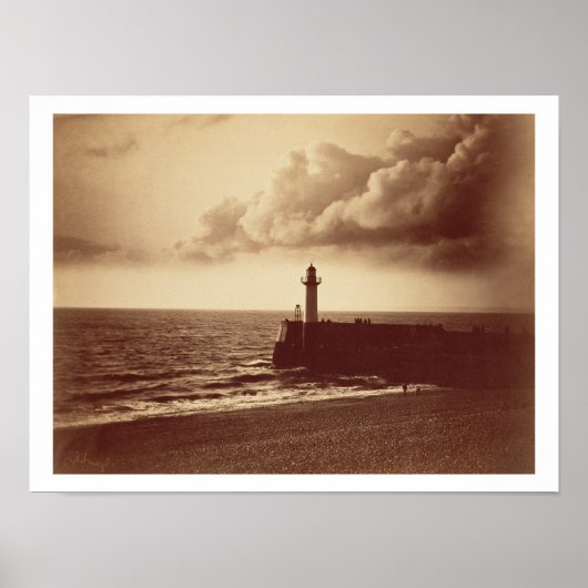 Poster Breakwater at Sete, c.1855 (tirage albumen d'un c (Devant)