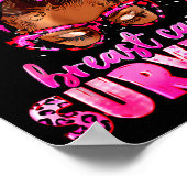 Poster Breast Cancer Awareness Survivor Black Women Melan (Coin)