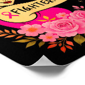 Poster Breast Cancer Survivor Rosie Riveter Nk Awareness (Coin)