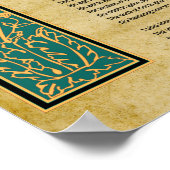 Poster Breastplate de la prière de Saint Patrick (Coin)