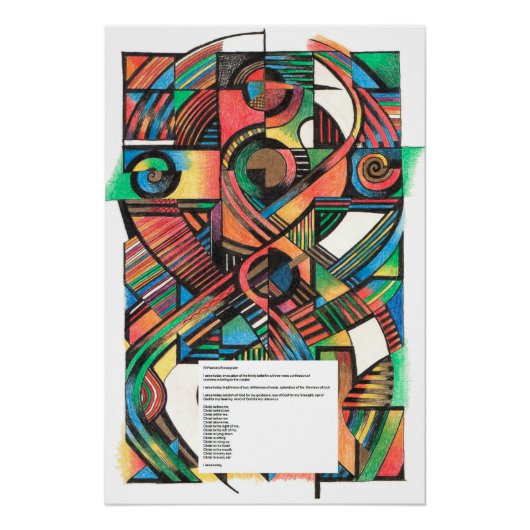 Poster Breastplate st patrick (Devant)