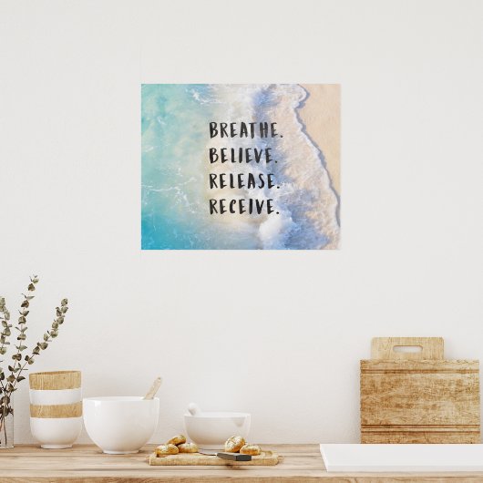 POSTER BREATHE (Cuisine)