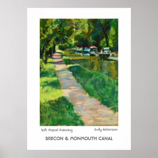 Poster Brecon & Monmouth Canal Imprimer/Poster. (Devant)