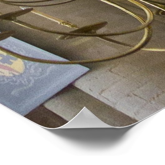 Poster Breda Grote Kerk, Pays-Bas (Coin)