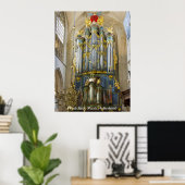 Poster Breda Grote Kerk, Pays-Bas (Bureau à domicile)