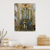 Poster Breda Grote Kerk, Pays-Bas (Cuisine)