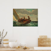 Poster Breezing Up (A Fair Wind) 1873-76 (Cuisine)