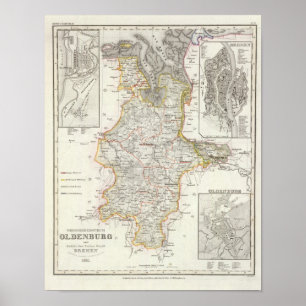 Poster Bremerhaven Allemagne