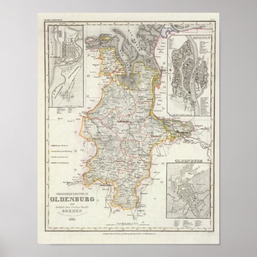 Poster Bremerhaven Allemagne (Devant)