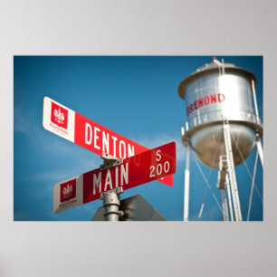 Poster Bremond Texas