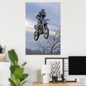 Poster Brennan Wycoff - Foule bleue - Iowa (Bureau à domicile)