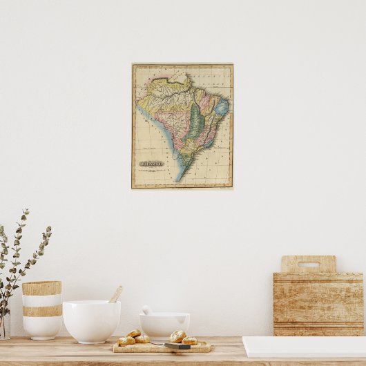 Poster Brésil (Cuisine)