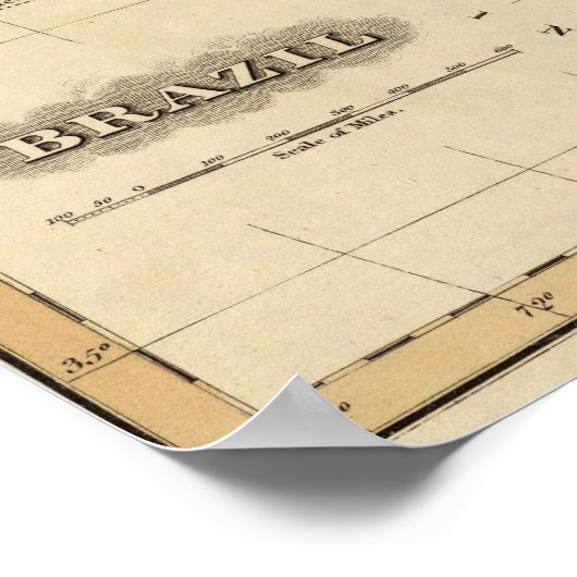 Poster Brésil (Coin)