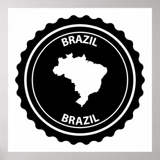Poster Brésil (Devant)