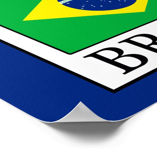 Poster Brésil (Coin)