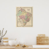 Poster Brésil et Guayana (Cuisine)