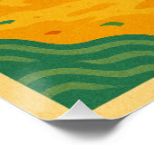 Poster Brésil - Le Beau Jeu (Coin)