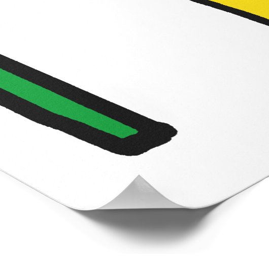 Poster Brésil libre (Coin)