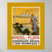 Poster Bresil - Plata (Devant)