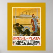 Poster Bresil - Plata (Devant)