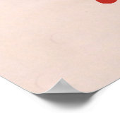 Poster Brésil, Rio Beach (Coin)