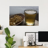Poster Brésil. Un verre de Guarana Energy rafraîchissant (Bureau à domicile)