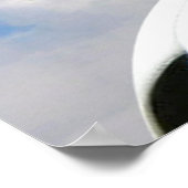 Poster Brésil vainqueur de football 2014 Brésil (Coin)