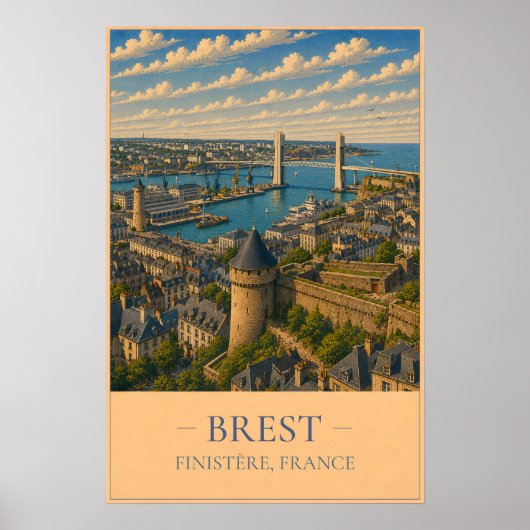 Poster Brest (Devant)
