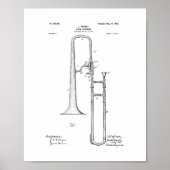 Poster Brevet à trombone (Devant)