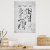 Poster Brevet américain - Bagpipes (Cuisine)