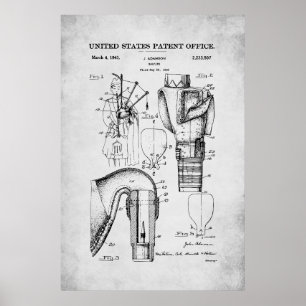 Poster Brevet américain - Bagpipes