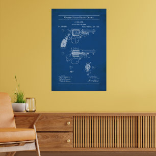 Poster Brevet américain de 1885 317965 - Boland Revolver