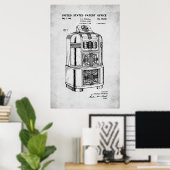 Poster Brevet américain - Rockola (Bureau à domicile)