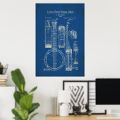 Poster Brevet - Banjo - (Bureau à domicile)