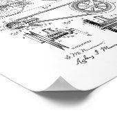 Poster Brevet de bicyclette (Coin)